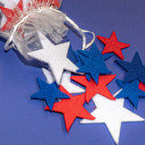 Red, White & Blue Felt Star Craft Set