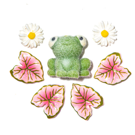 Frog Garden Craft Embellishments