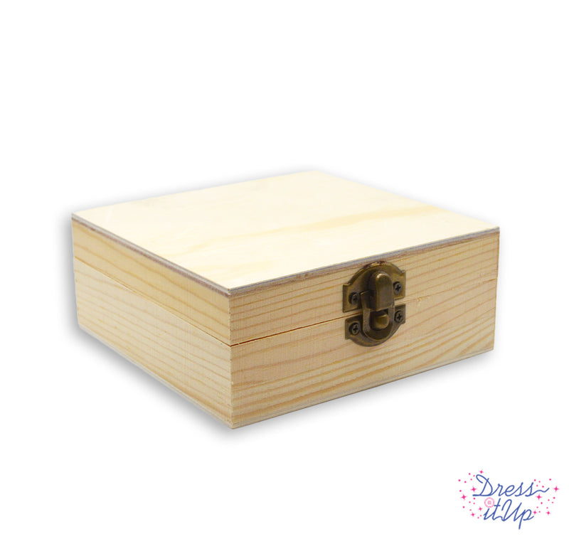 Base Square Wood Box Medium