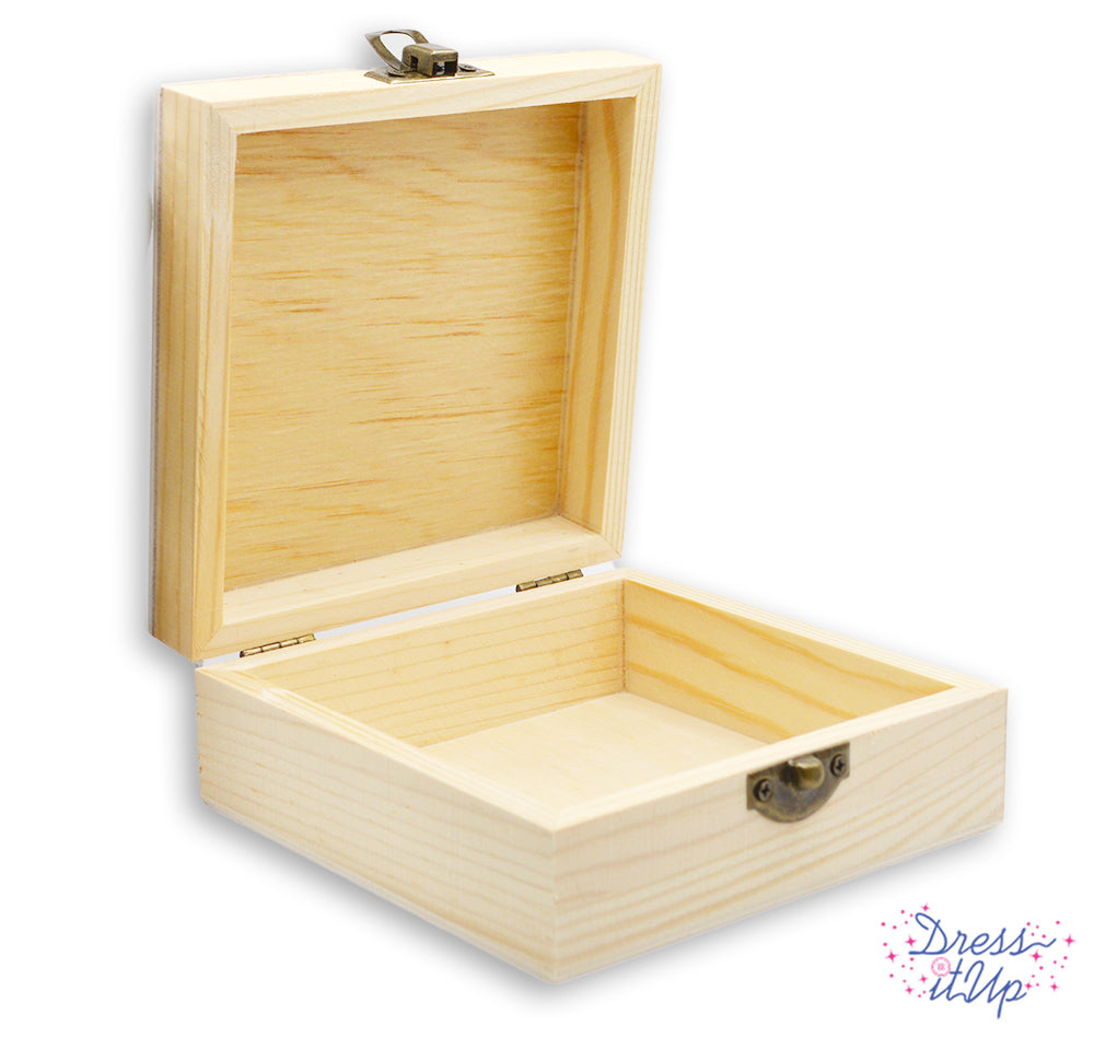 Base Square Wood Box Medium