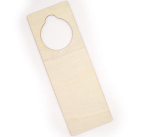 wood door knob hanger for DIY crafting