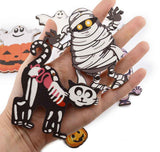 Spooky Woods Halloween Wooden Pendant Mix