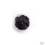 Sewing Buttons in Black