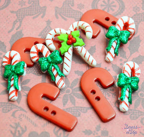 Collection of candy canes add to your Christmas and holiday crafts
