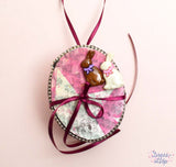 Pendant project using chocolate bunnies