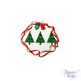 Ornament created featuring Christmas Elegance and other holiday embellishments