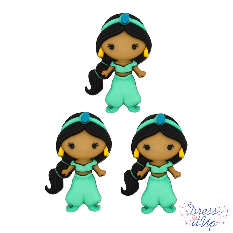 Jasmine Emoji/ Aladdin Button Singles