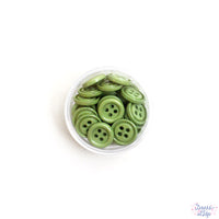 Sewing Buttons in Light Sage