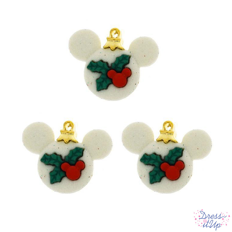 Mickey Ornament Button Singles