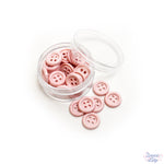 Sewing Buttons in Pale Rose