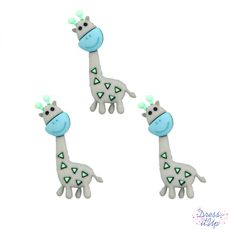 Pastel Giraffe Singles- 6 Pieces