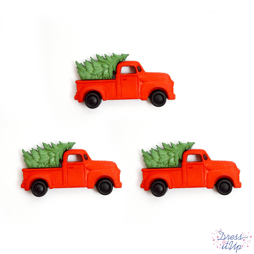 Holiday Truck Singles- 6 Pieces