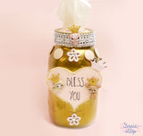 Create a fancy tissue holder with Dress It Up button embellishments