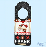 Door hanger project using baseball and sports themed embellishments