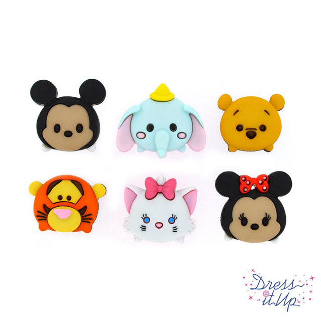 DISNEY TSUM TSUM Dress It Up Buttons