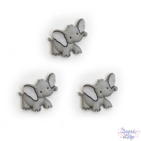 Add these adorable elephants to your children's projects, nursery or jungle crafts