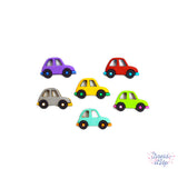 Multi color cars add to transportation themed crafts 