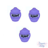 Disney Winnie The Pooh honey pot loop back button for crafting