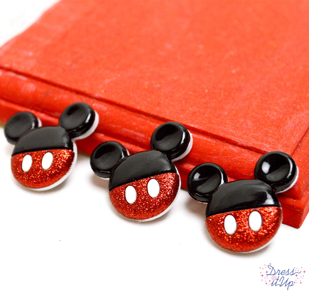 Mickey Mouse Heads Button Singles
