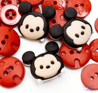 Tsum Tsum Mickey Button Singles