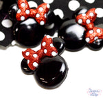 Minnie Mouse Heads Button Singles
