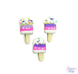 Popsicles with sprinkles add to dessert themed projects and children's crafts
