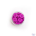 Sewing Buttons in Magenta
