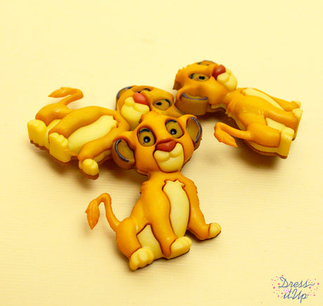 Simba from Disney's The Lion King adds to jungle themes and children's crafts