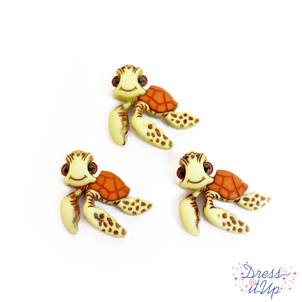 Three piece squirt finding nemo character buttons